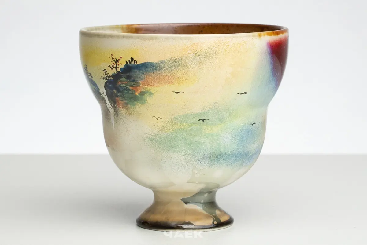 Пиала № 615, керамика Цзиндэчжэнь, 105 мл