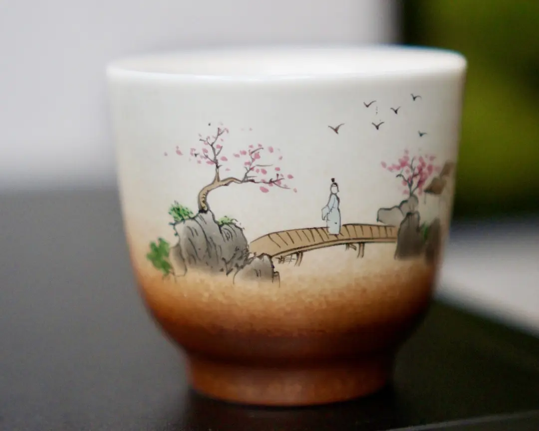 Пиала № 28, керамика Цзиндэчжень, 89 мл