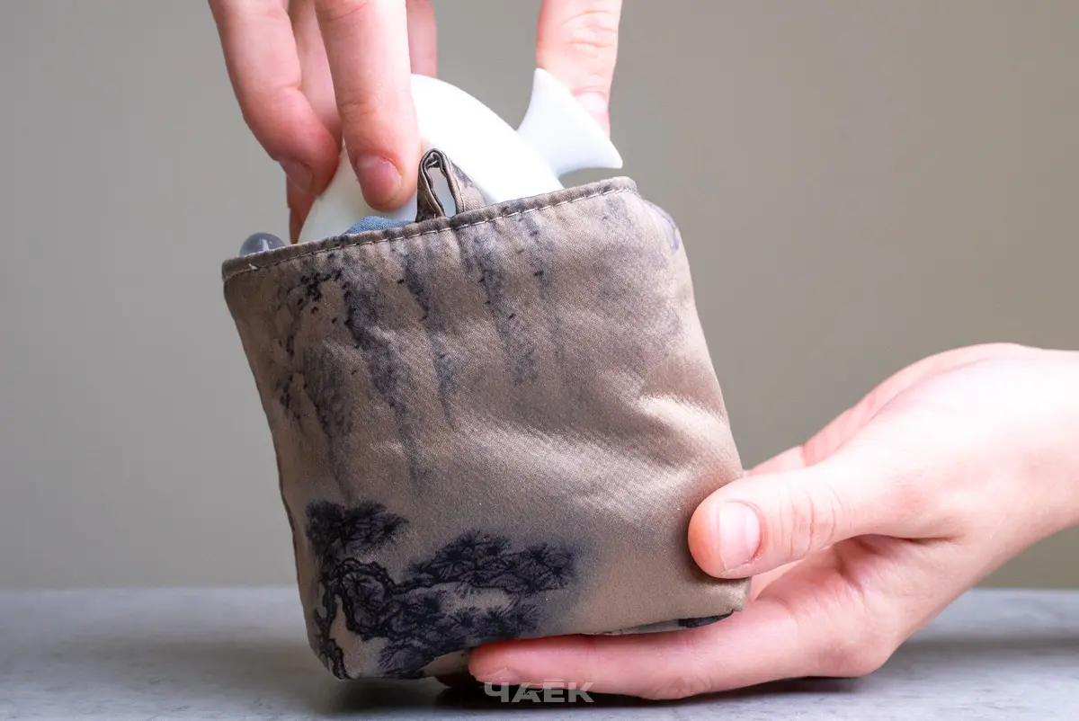 Мешочек для посуды «Горы и реки» № 2