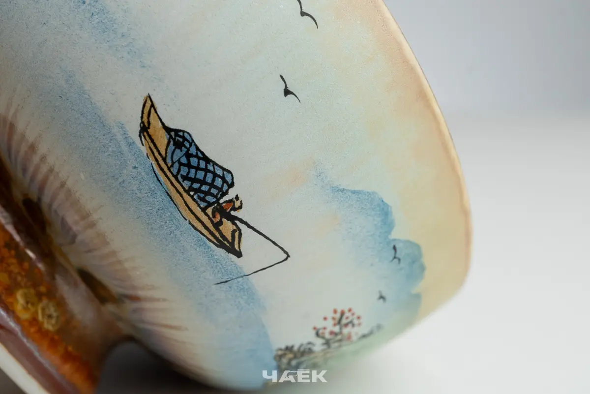 Пиала № 542, керамика Цзиндэчжэнь, 84 мл