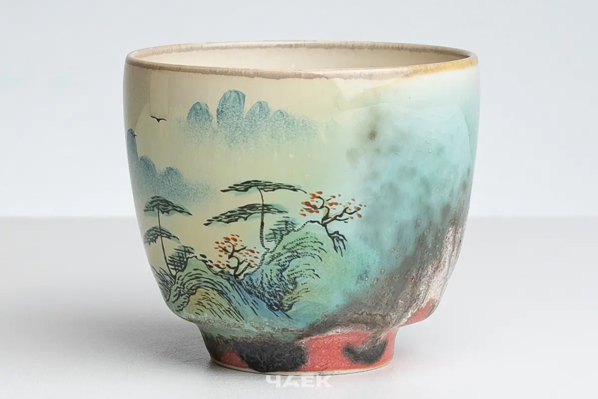 Пиала № 570, керамика Цзиндэчжэнь, 100 мл