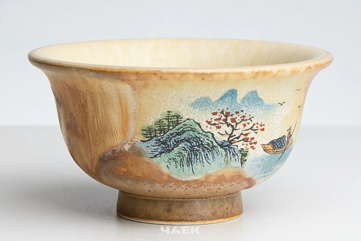 Пиала № 576, керамика Цзиндэчжэнь, 110 мл