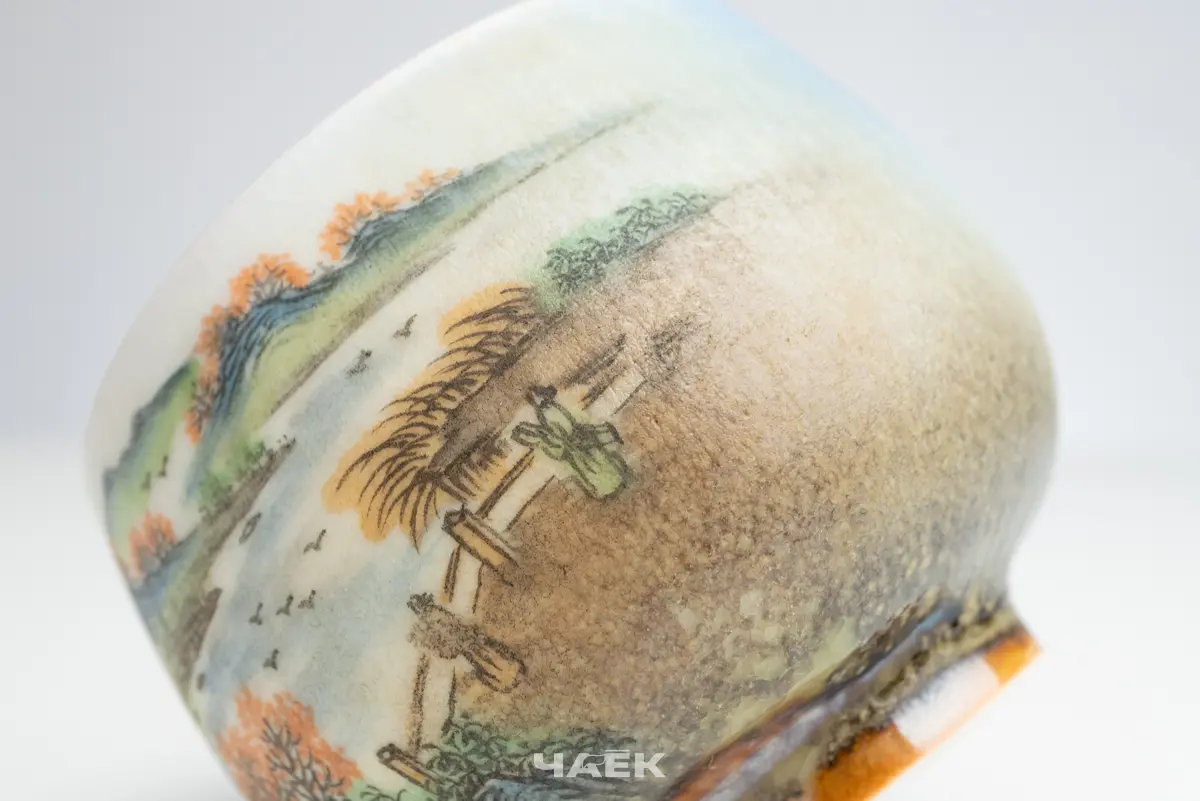 Пиала № 519, керамика Цзиндэчжэнь, 75 мл