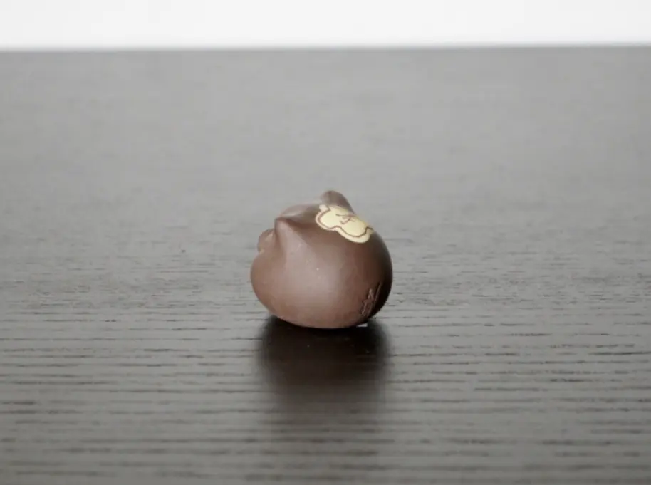 Чайная фигурка «Свинка» № 6, исинская глина