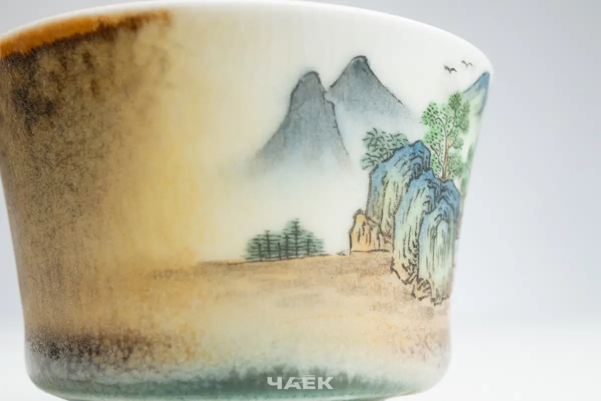 Пиала № 529, керамика Цзиндэчжэнь, 60 мл