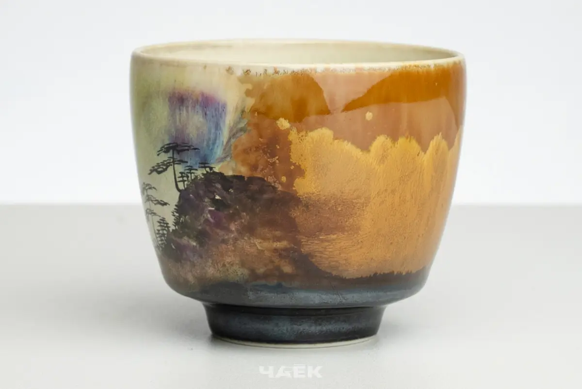 Пиала № 628, керамика Цзиндэчжэнь, 90 мл