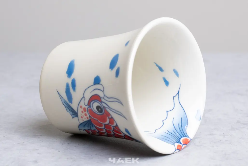 Пиала «Рыба» № 344, керамика, 77 мл