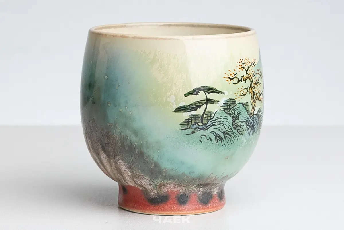 Пиала № 556, керамика Цзиндэчжэнь, 76 мл