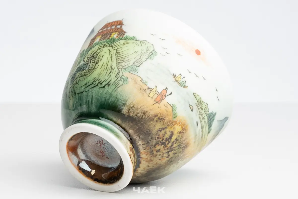 Пиала № 534, керамика Цзиндэчжэнь, 70 мл