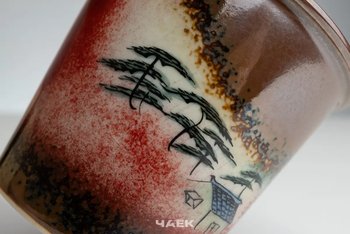 Пиала № 548, керамика Цзиндэчжэнь, 121 мл