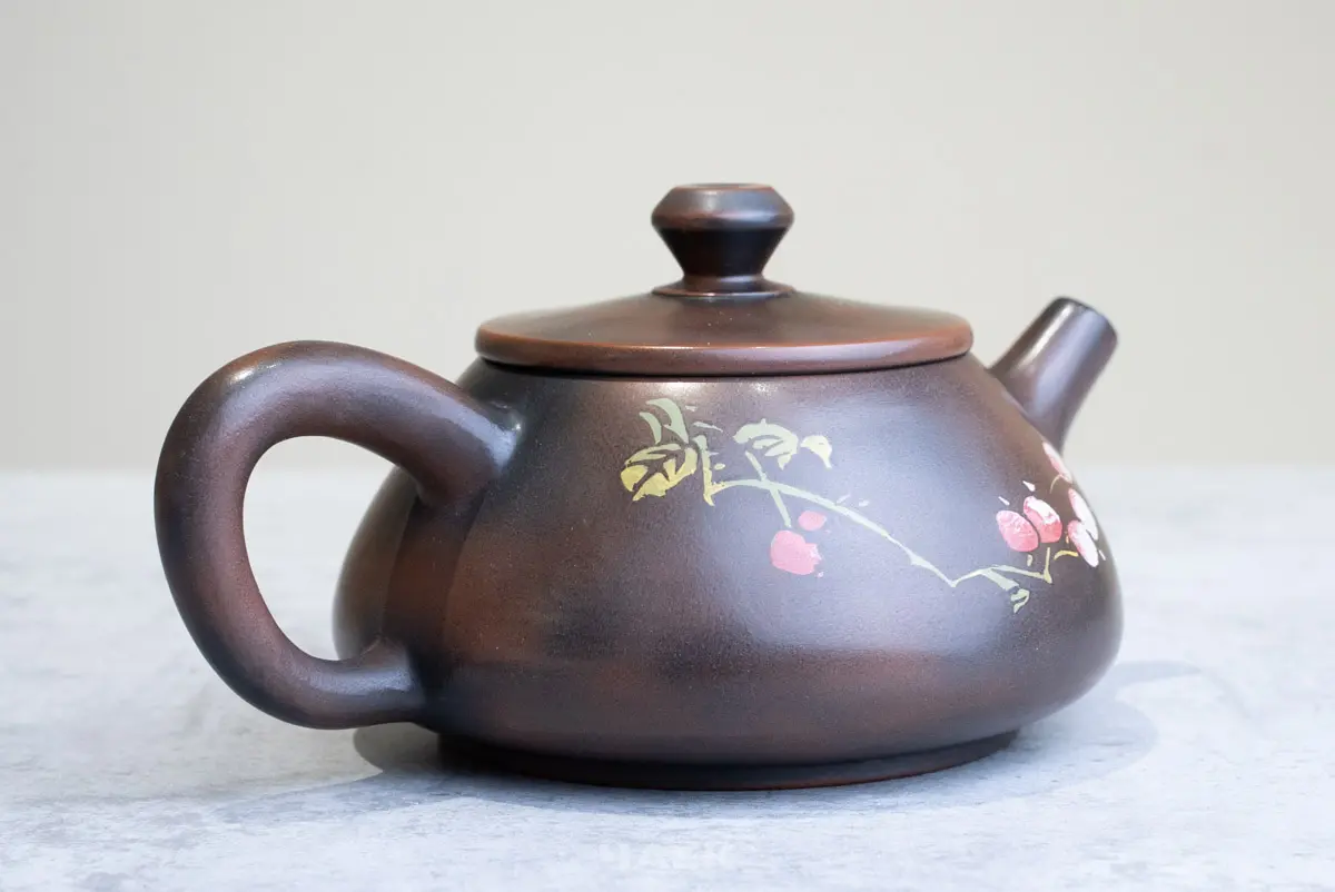 Чайник № 24 из керамики Цзяньшуй, 126 мл