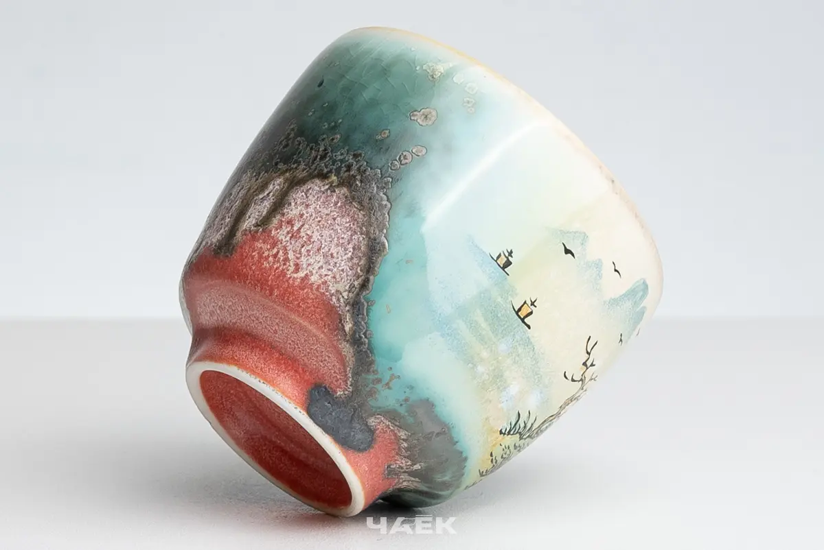 Пиала № 555, керамика Цзиндэчжэнь, 91 мл