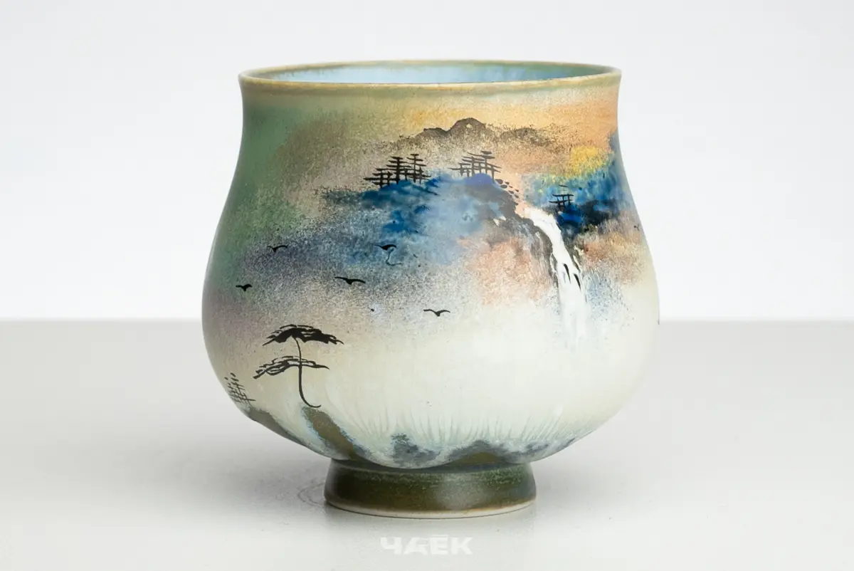 Пиала № 636, керамика Цзиндэчжэнь, 90 мл