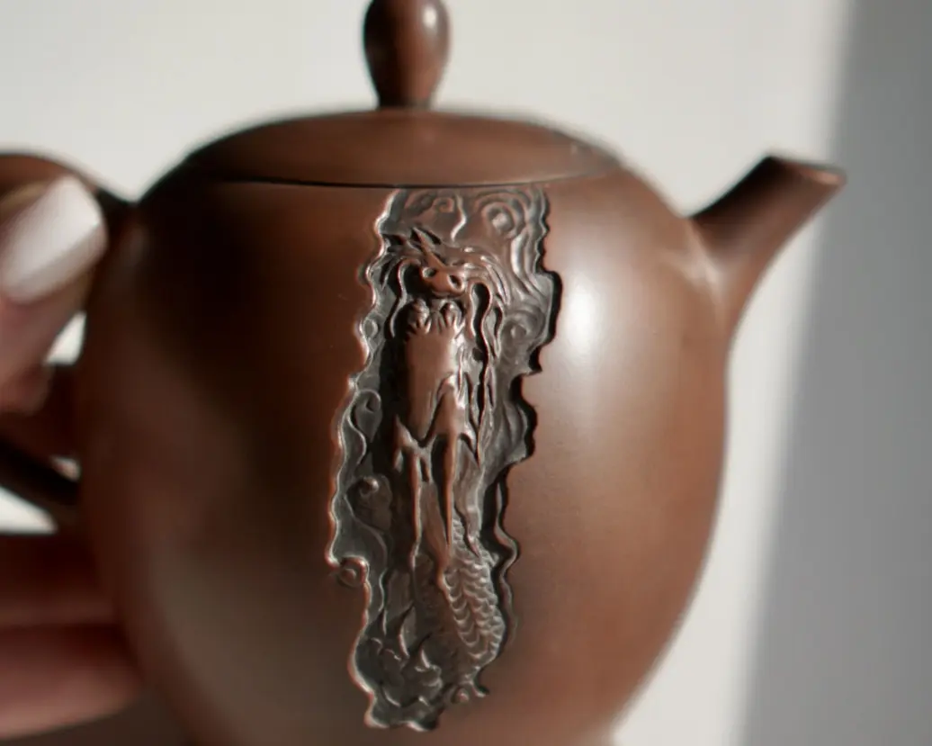 Чайник из Гуанси № 27, керамика Циньчжоу, 215 мл