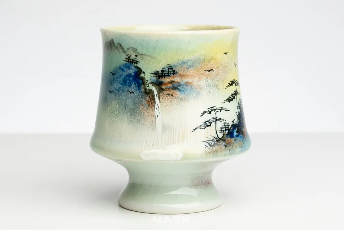 Пиала № 613, керамика Цзиндэчжэнь, 80 мл