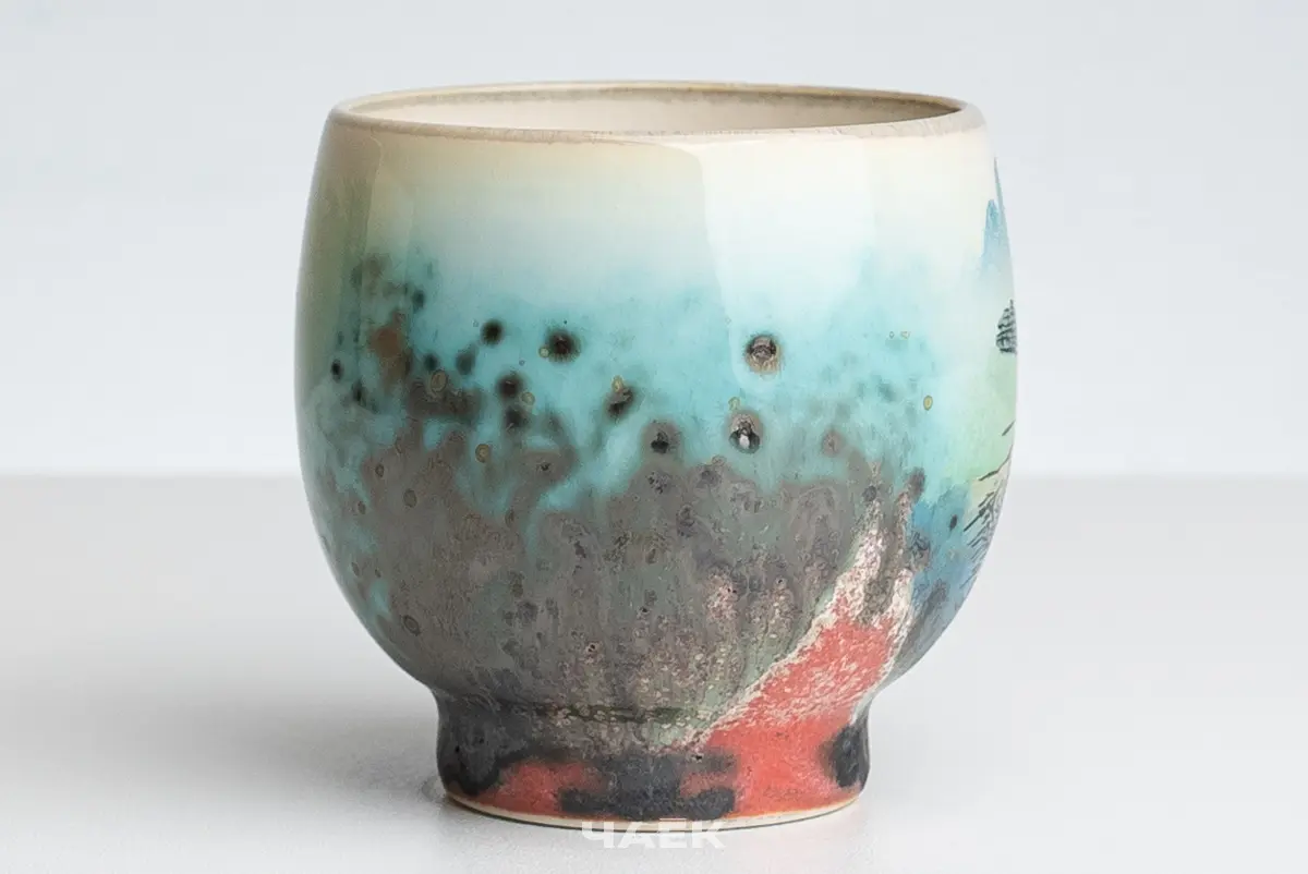 Пиала № 575, керамика Цзиндэчжэнь, 80 мл