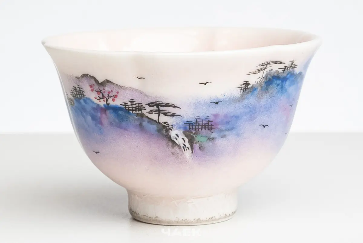 Пиала № 600, керамика Цзиндэчжэнь, 115 мл