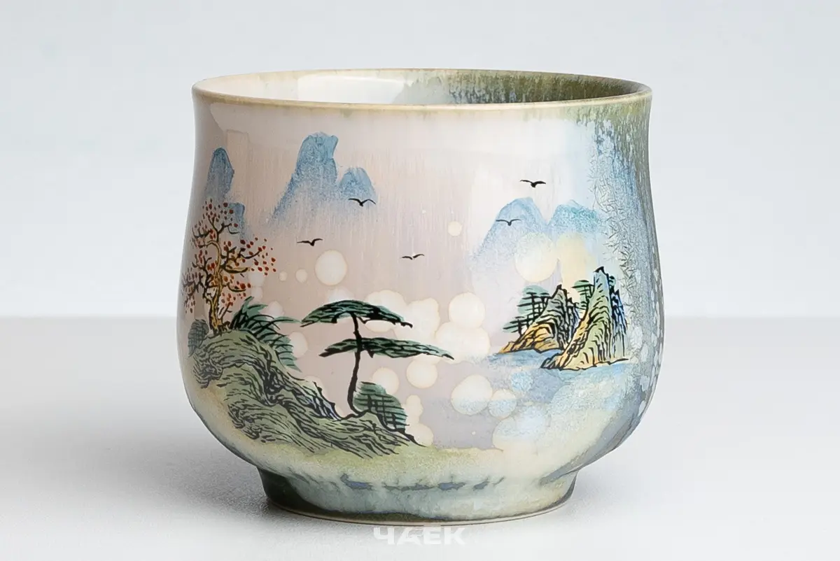 Пиала № 564, керамика Цзиндэчжэнь, 125 мл