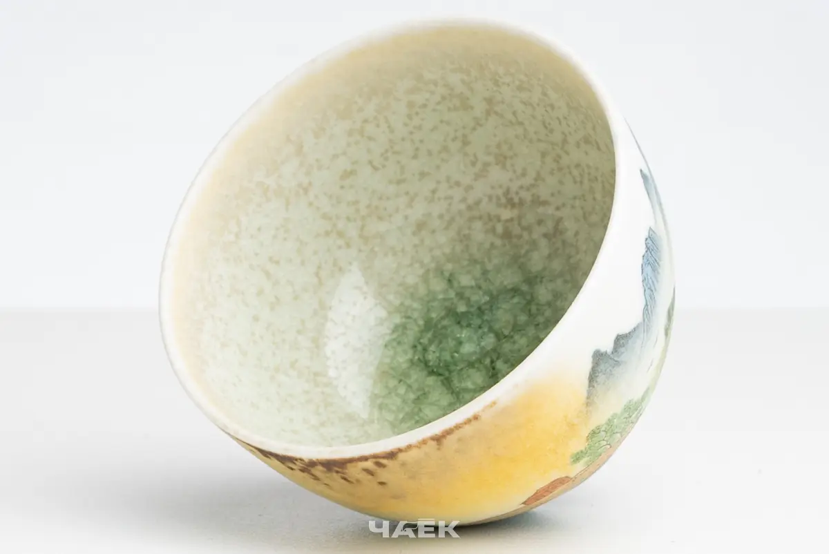 Пиала № 525, керамика Цзиндэчжэнь, 75 мл