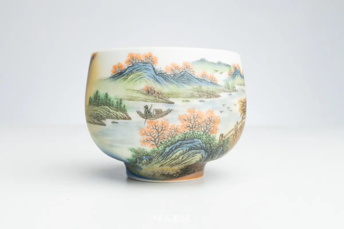 Пиала № 519, керамика Цзиндэчжэнь, 75 мл