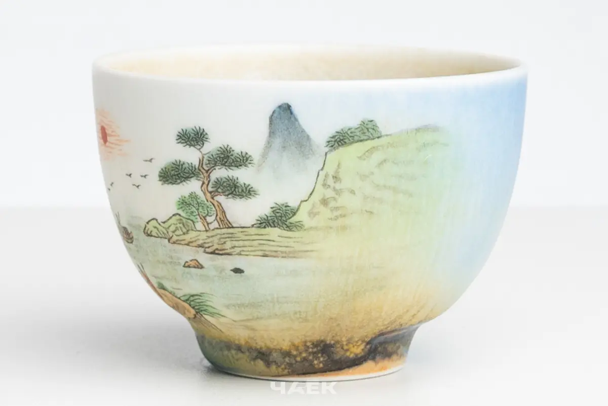 Пиала № 522, керамика Цзиндэчжэнь, 65 мл