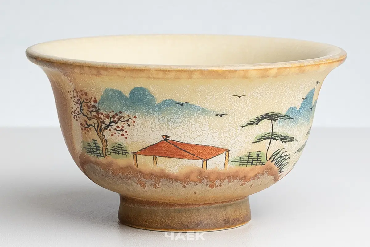 Пиала № 573, керамика Цзиндэчжэнь, 110 мл