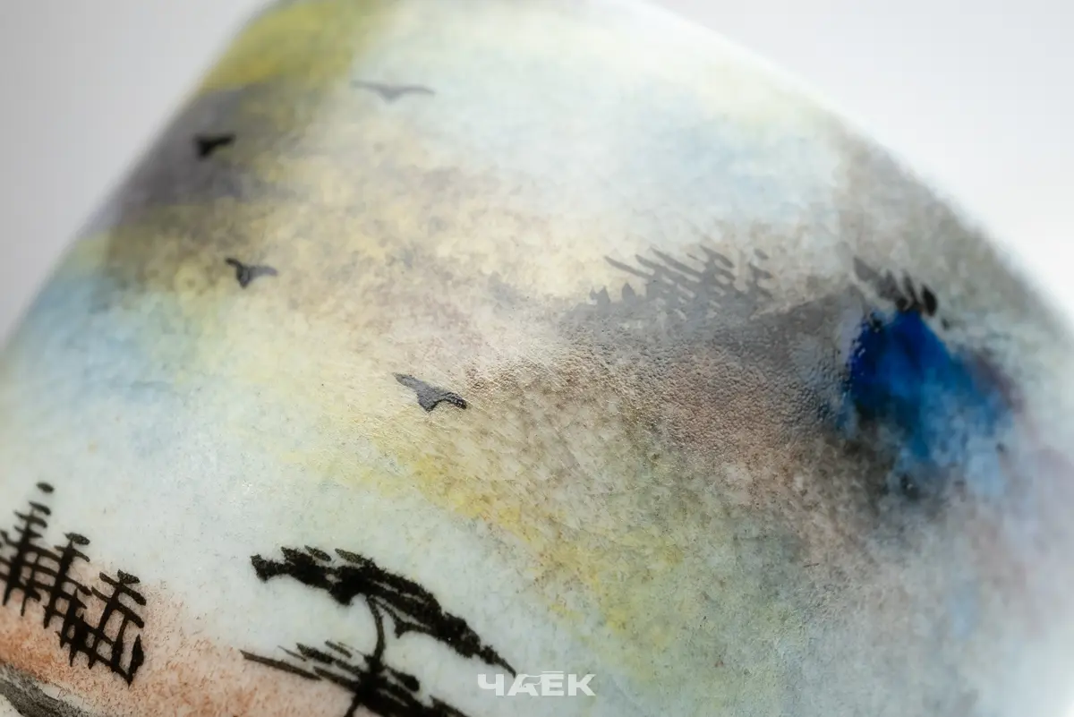 Пиала № 594, керамика Цзиндэчжэнь, 75 мл