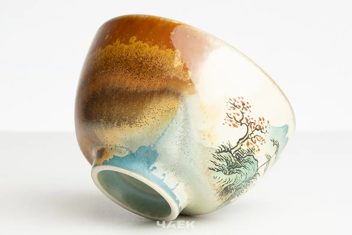 Пиала № 580, керамика Цзиндэчжэнь, 80 мл