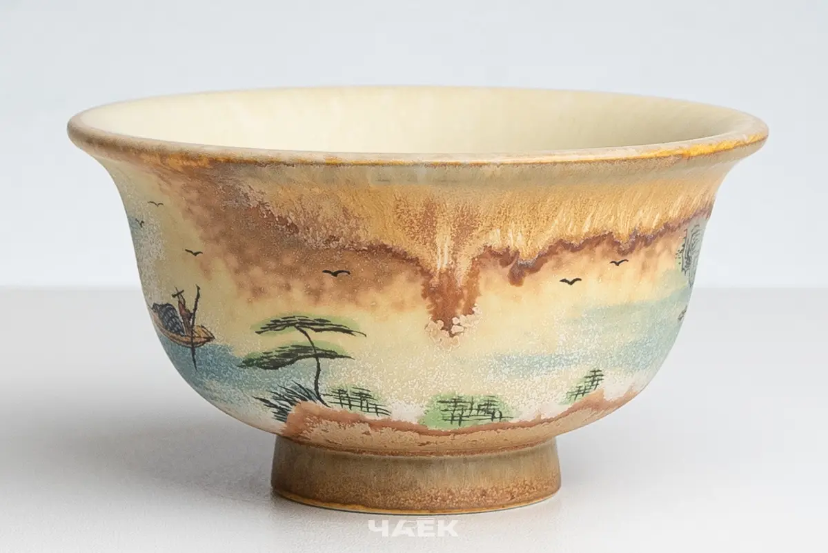 Пиала № 576, керамика Цзиндэчжэнь, 110 мл