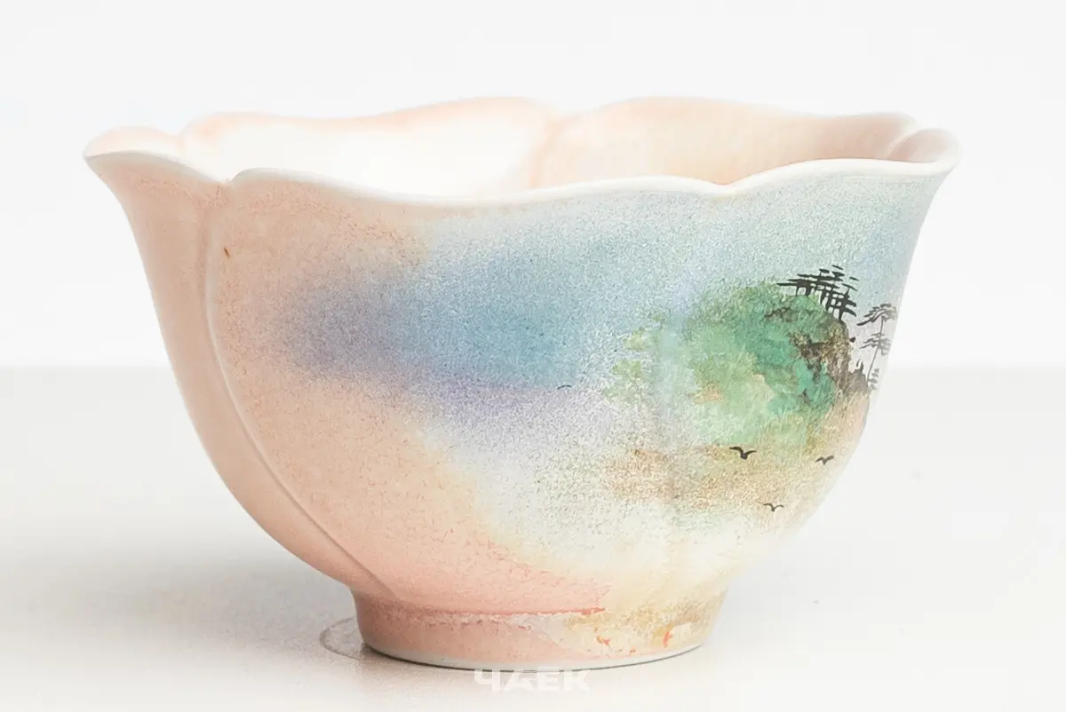 Пиала № 596, керамика Цзиндэчжэнь, 90 мл