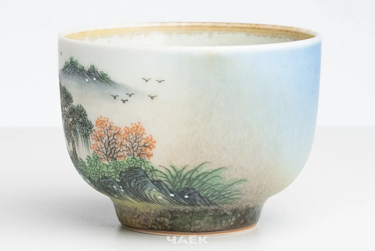 Пиала № 514, керамика Цзиндэчжэнь, 70 мл