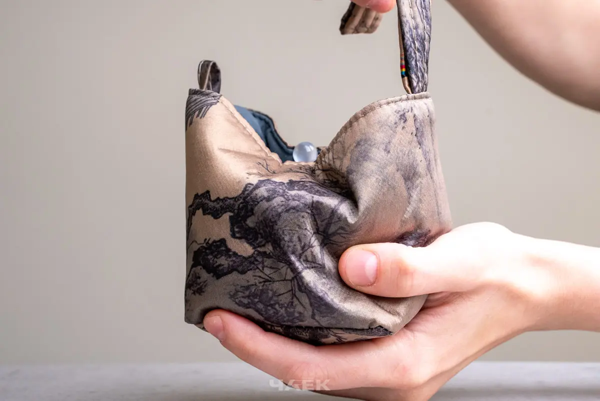 Мешочек для посуды «Деревня» № 1