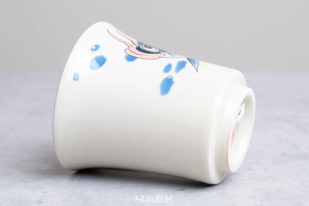 Пиала «Рыба» № 345, керамика, 77 мл