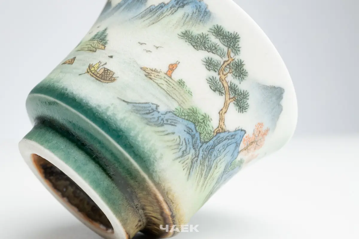 Пиала № 533, керамика Цзиндэчжэнь, 70 мл