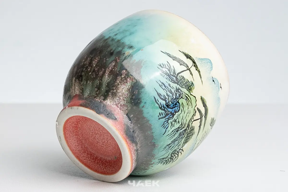 Пиала № 571, керамика Цзиндэчжэнь, 80 мл