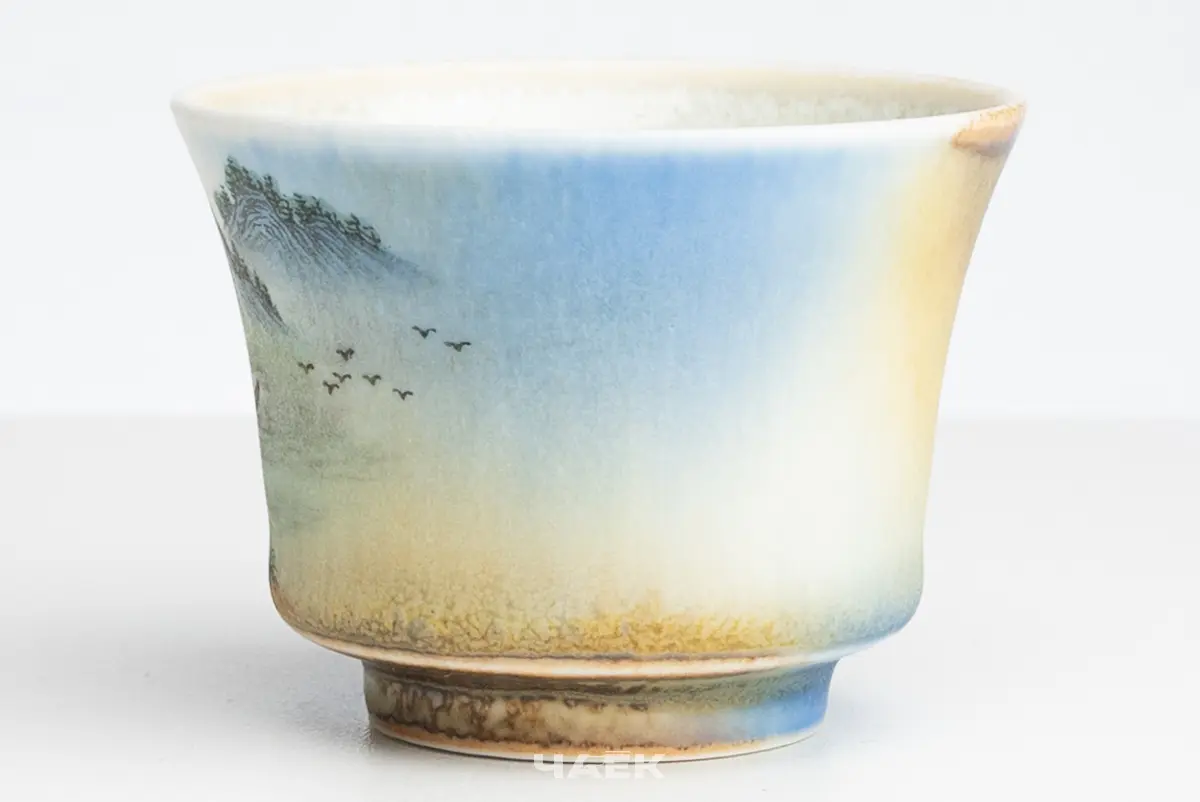 Пиала № 530, керамика Цзиндэчжэнь, 70 мл