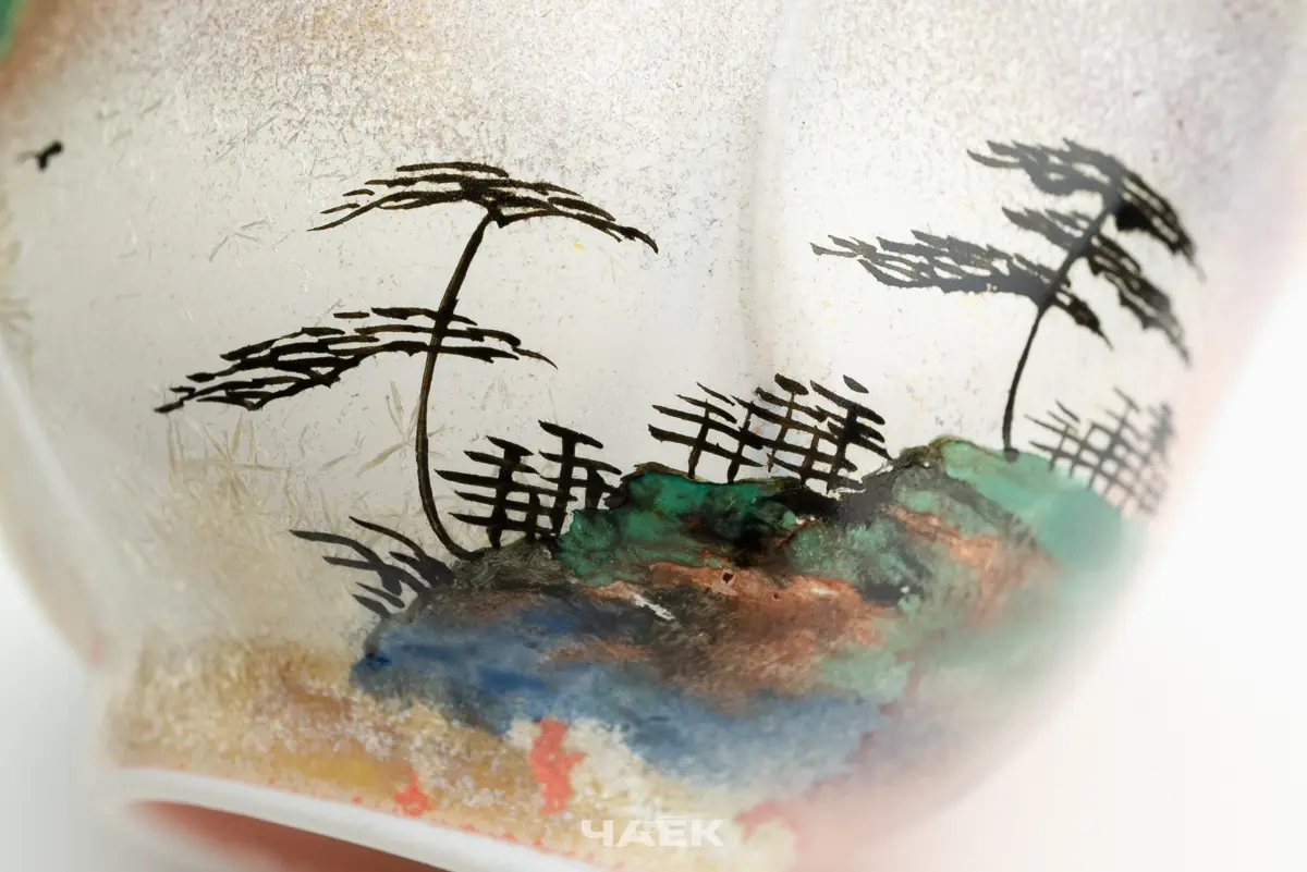 Пиала № 607, керамика Цзиндэчжэнь, 90 мл