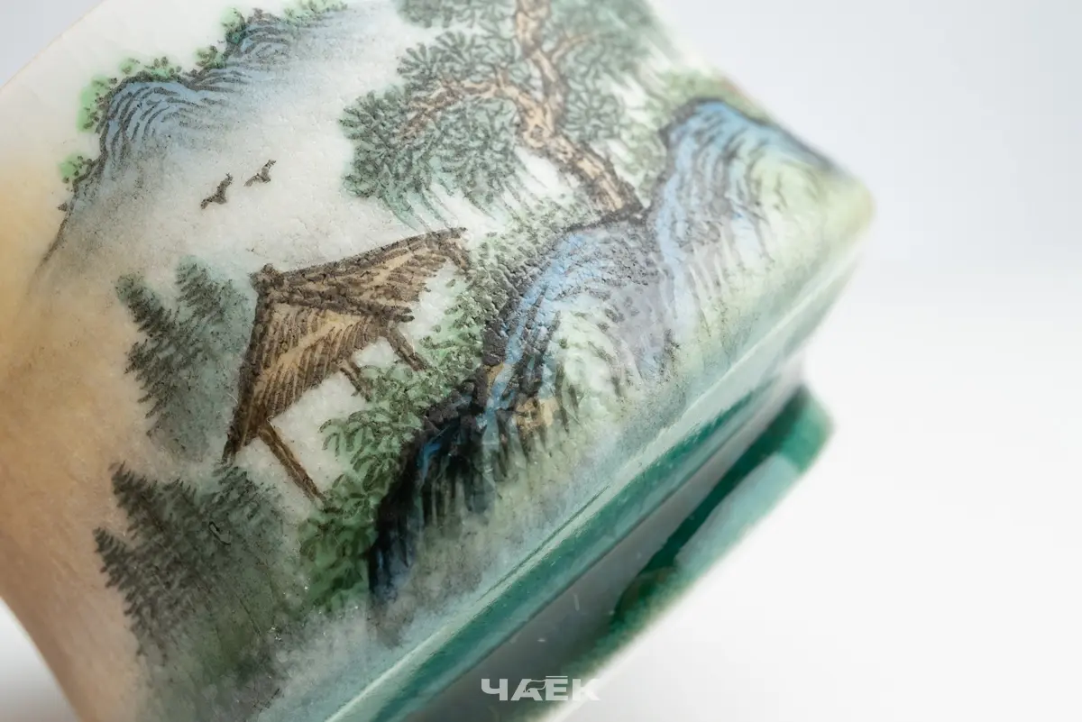 Пиала № 527, керамика Цзиндэчжэнь, 70 мл