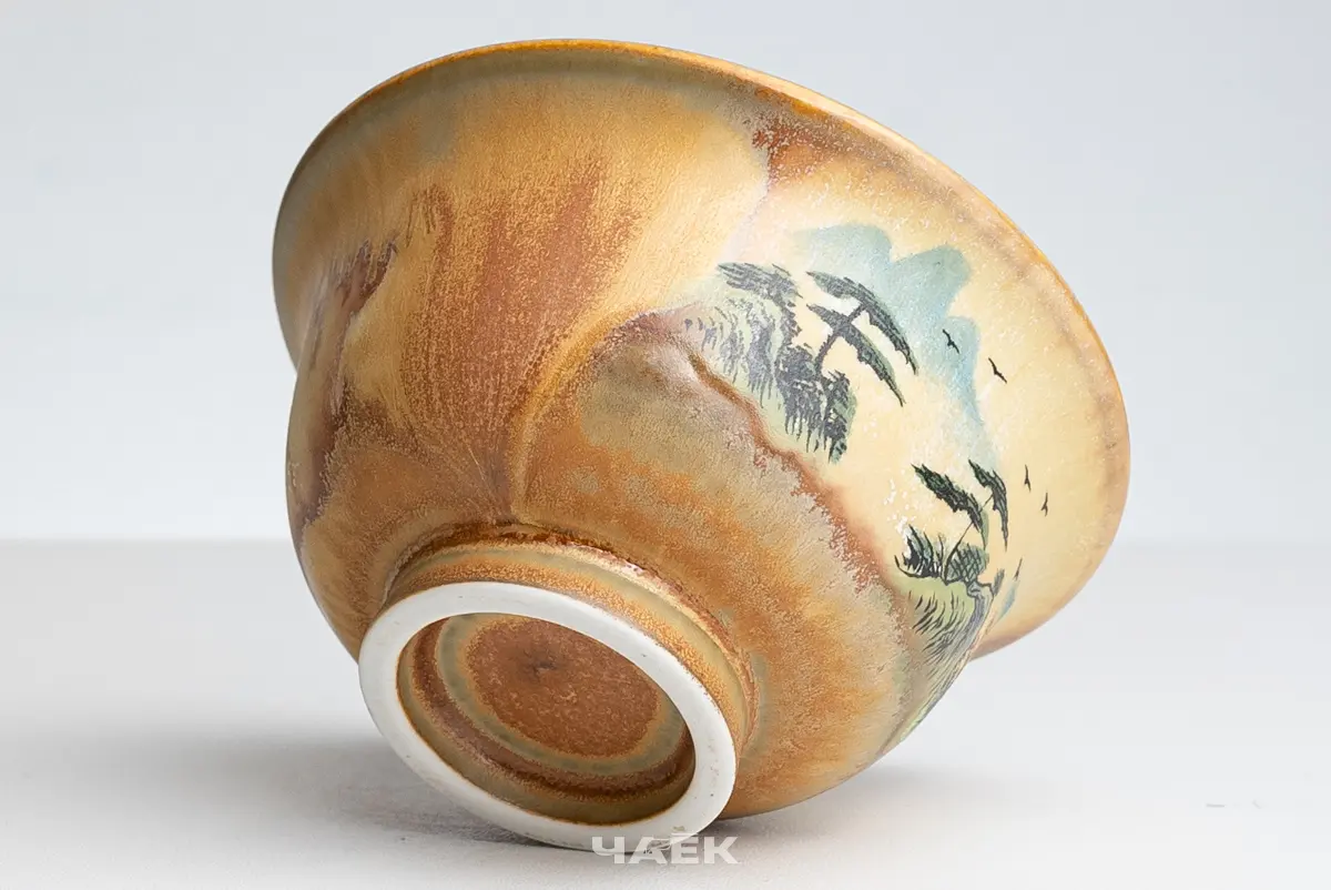 Пиала № 572, керамика Цзиндэчжэнь, 110 мл