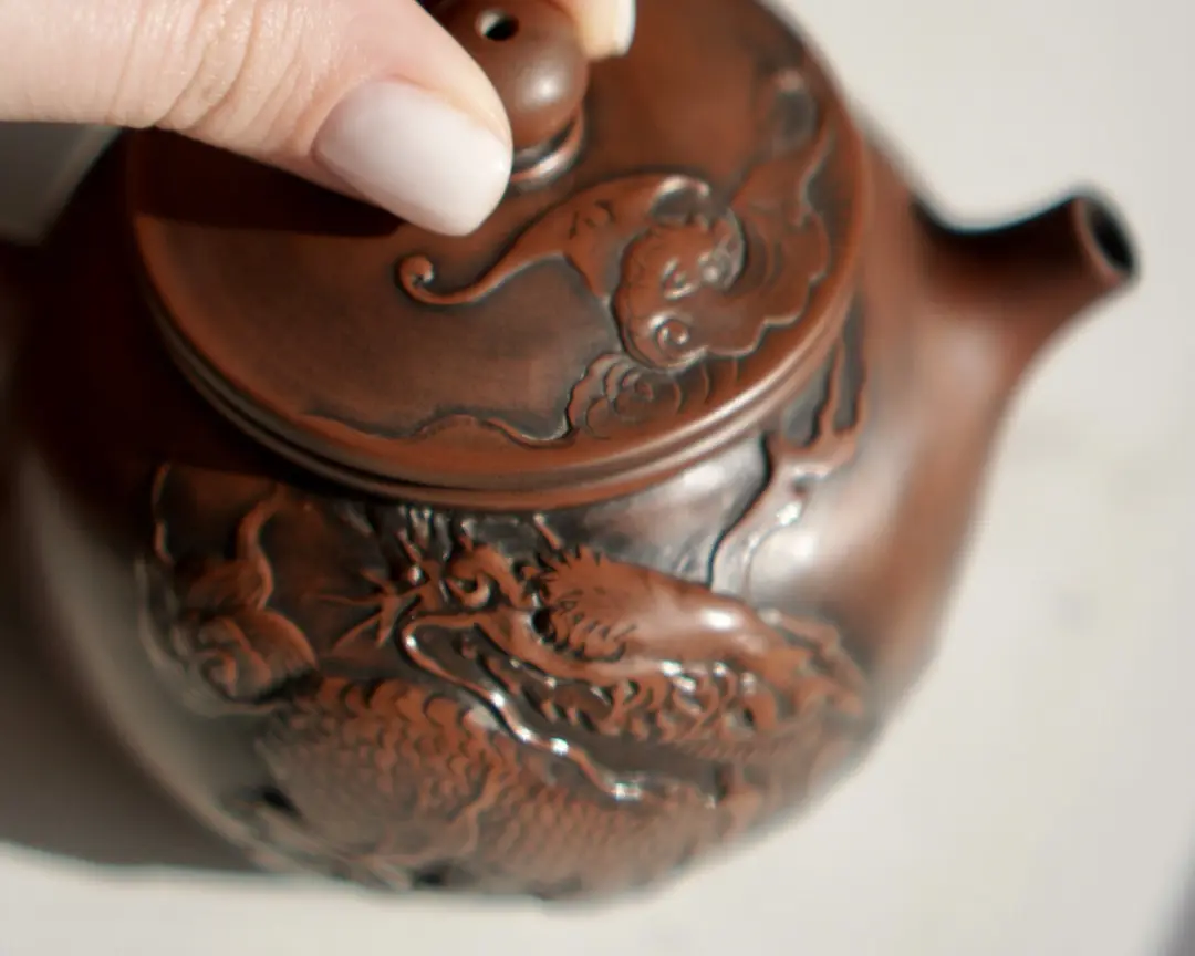 Чайник из Гуанси № 28, керамика Циньчжоу, 220 мл