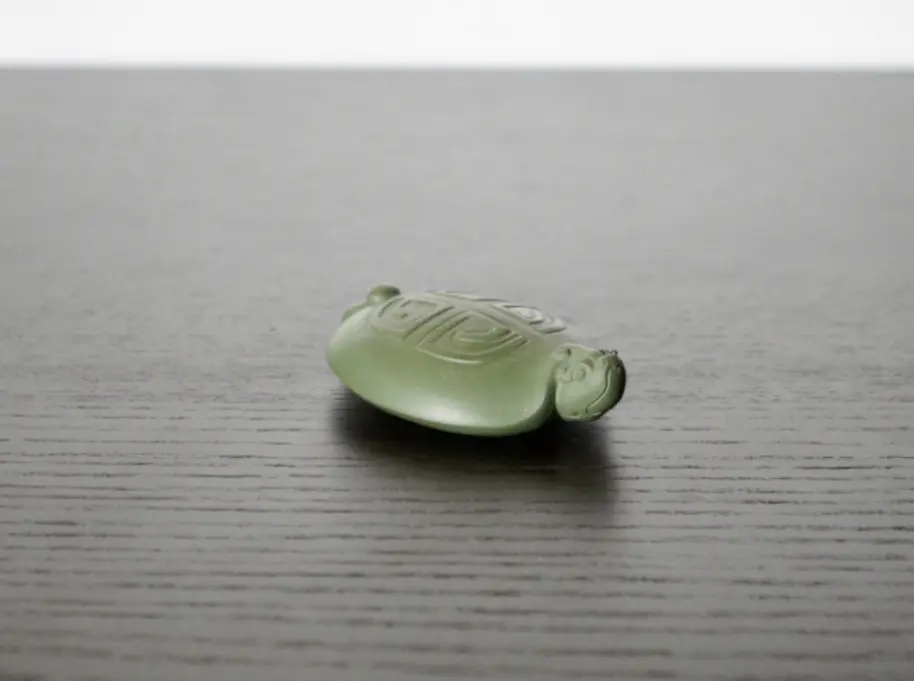 Чайная фигурка «Черепаха» № 2, исинская глина