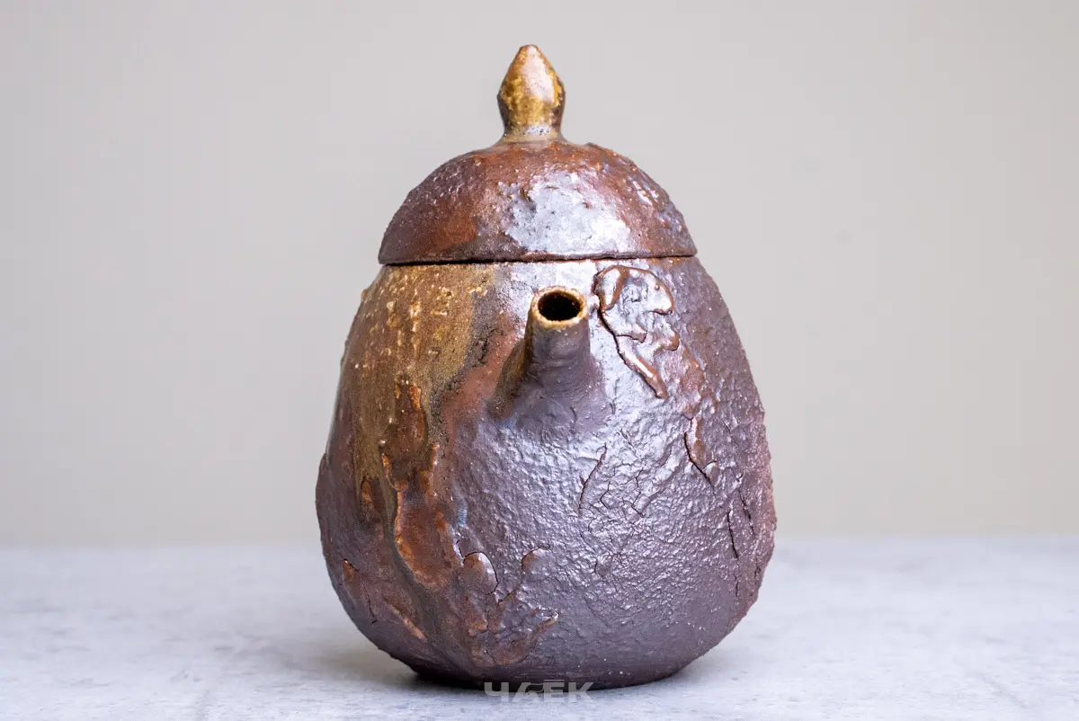 Чайник № 645 «Внеземной», керамика Дэхуа, 158 мл