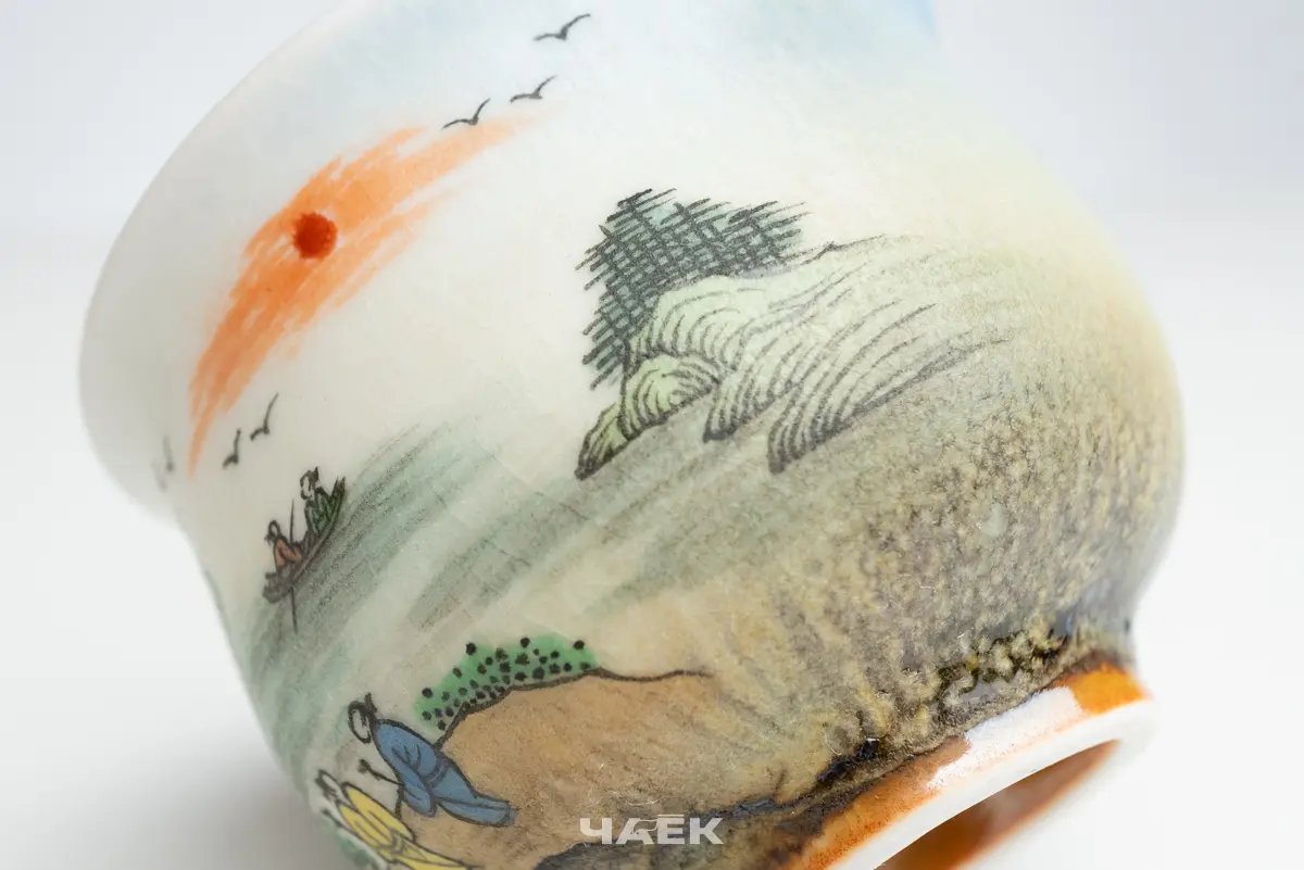 Пиала № 511, керамика Цзиндэчжэнь, 66 мл