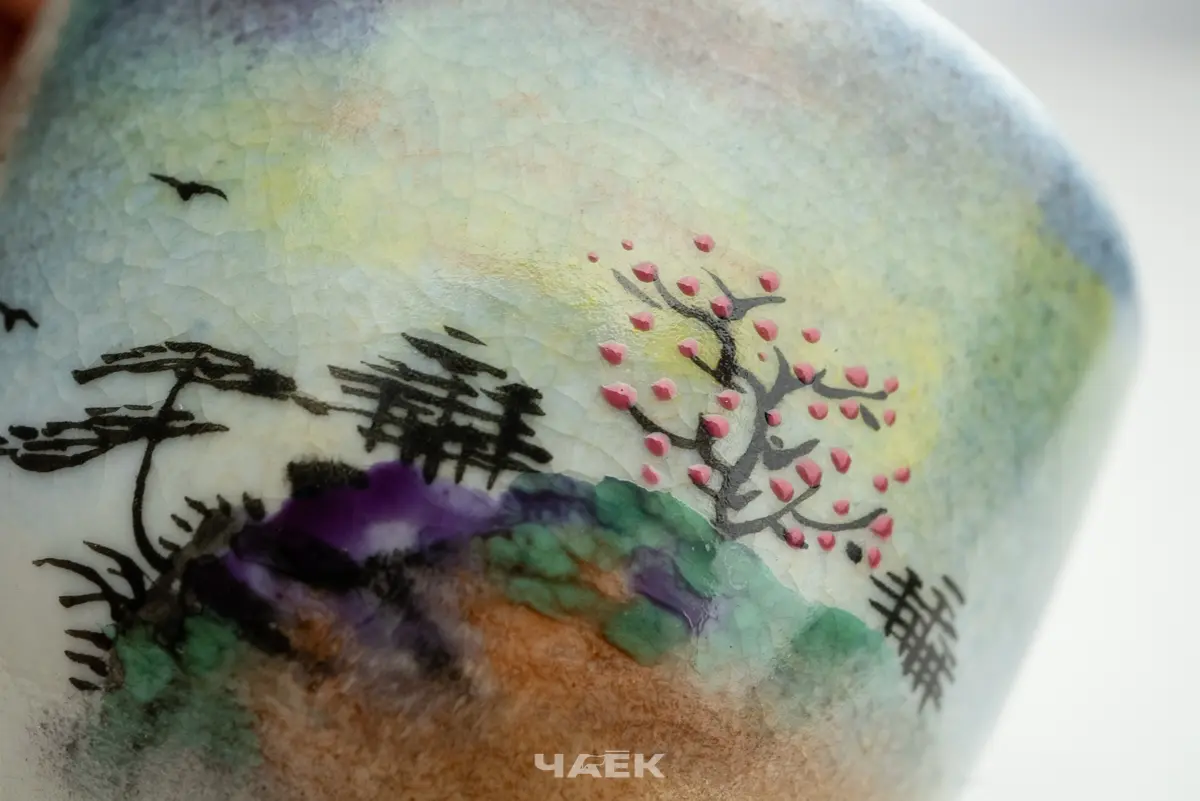 Пиала № 624, керамика Цзиндэчжэнь, 70 мл