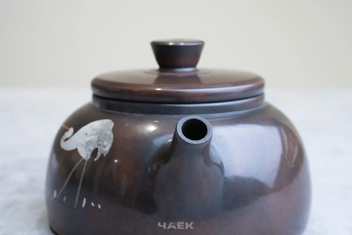 Чайник из керамики Цзяньшуй, 160 мл, № 19