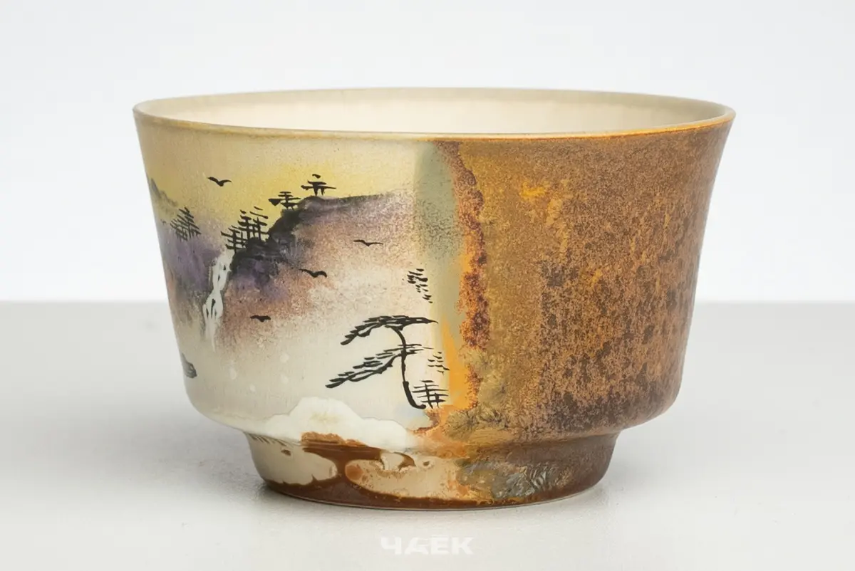 Пиала № 631, керамика Цзиндэчжэнь, 105 мл