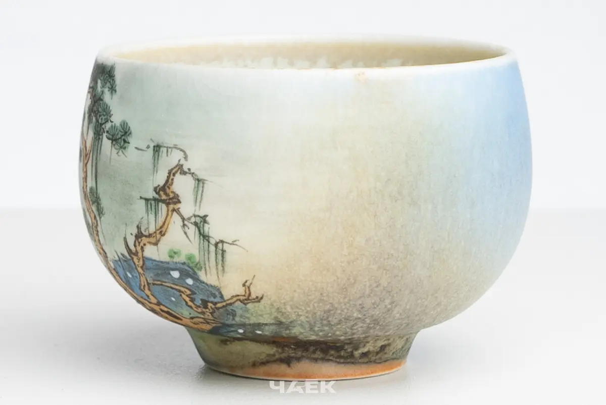 Пиала № 526, керамика Цзиндэчжэнь, 75 мл