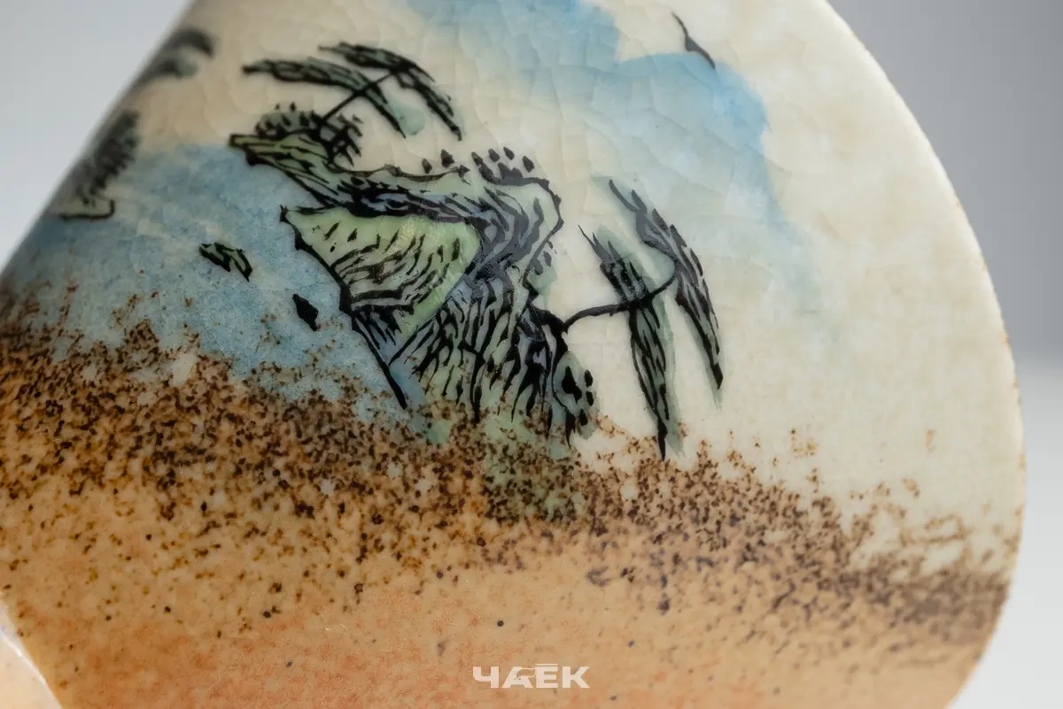 Пиала № 550, керамика Цзиндэчжэнь, 65 мл