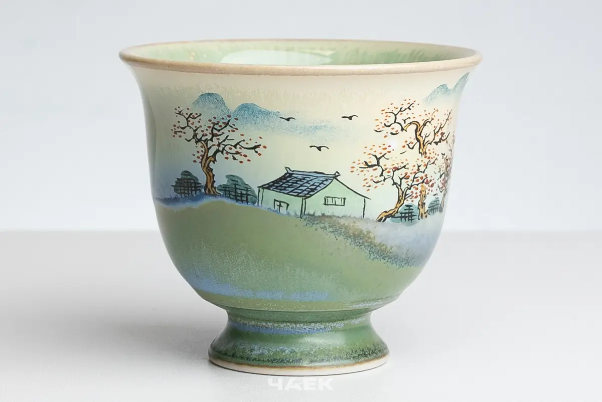 Пиала № 557, керамика Цзиндэчжэнь, 98 мл