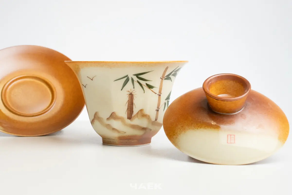 Гайвань № 83, керамика Цзиндэчжэнь, 130 мл